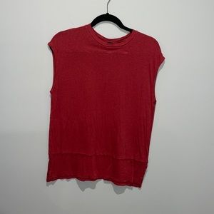 Free people read cut off tank top size small